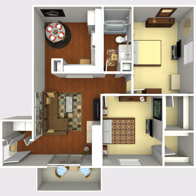 Unit 2097 2097 floor plan