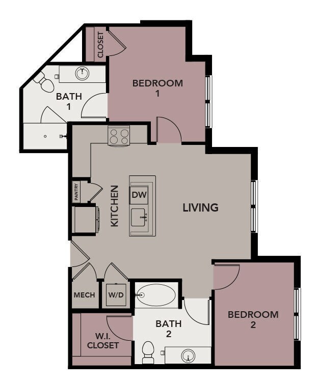 Unit 431 431 floor plan