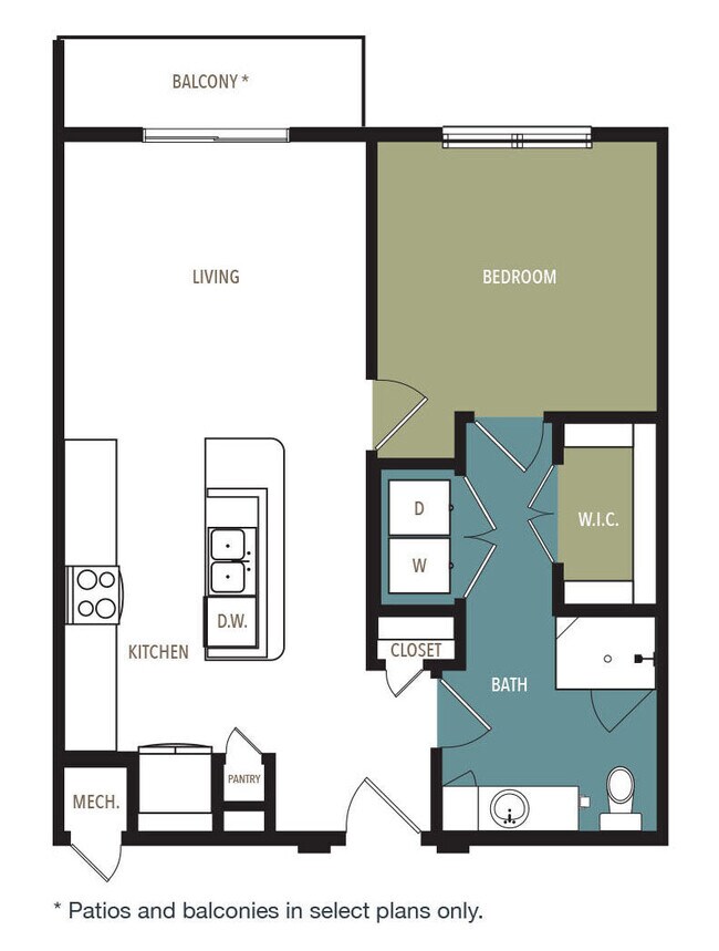 Unit 1117 1117 floor plan