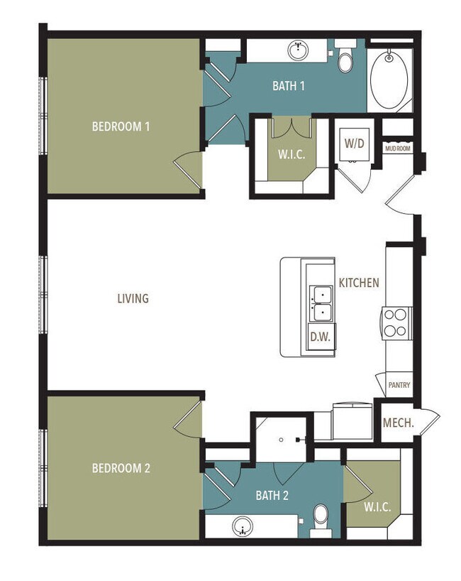 Unit 1469 1469 floor plan