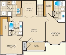 E 6112 floor plan