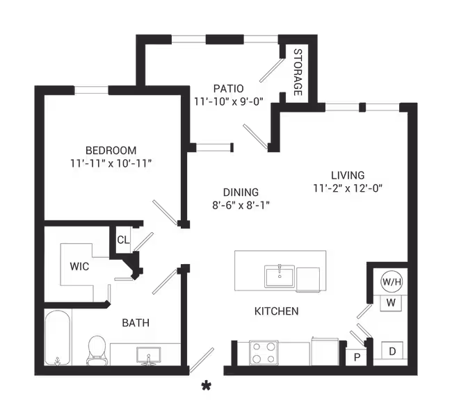 Azure floor plan