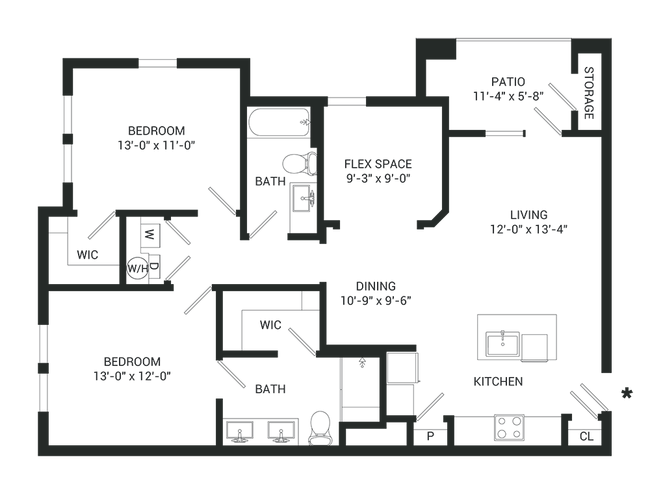 Emerald 02201 floor plan