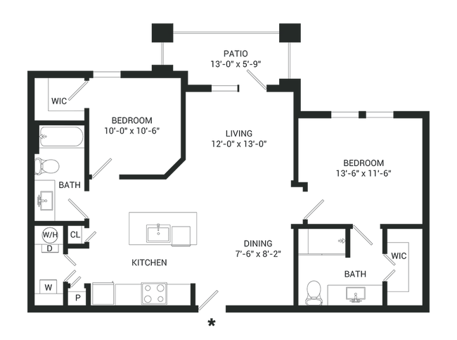 Viridian floor plan