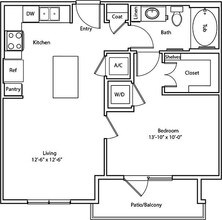 A1 floor plan