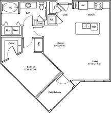 A9 floor plan