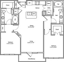 B2 floor plan