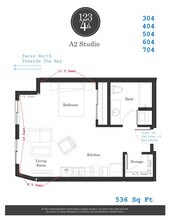 A2 704 floor plan