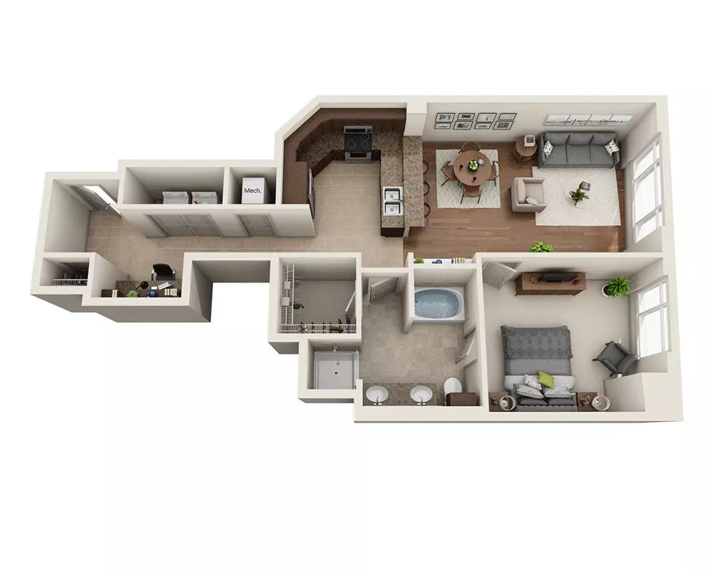 Unit 801 801 floor plan