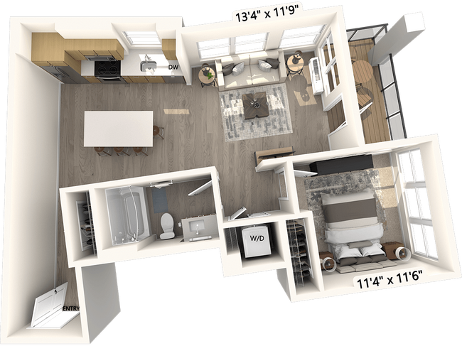 Unit 313 313 floor plan