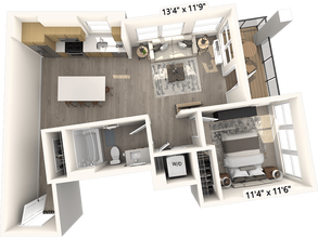 Unit 313 313 floor plan