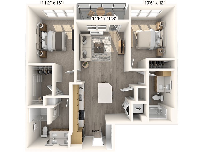 Unit 615 615 floor plan