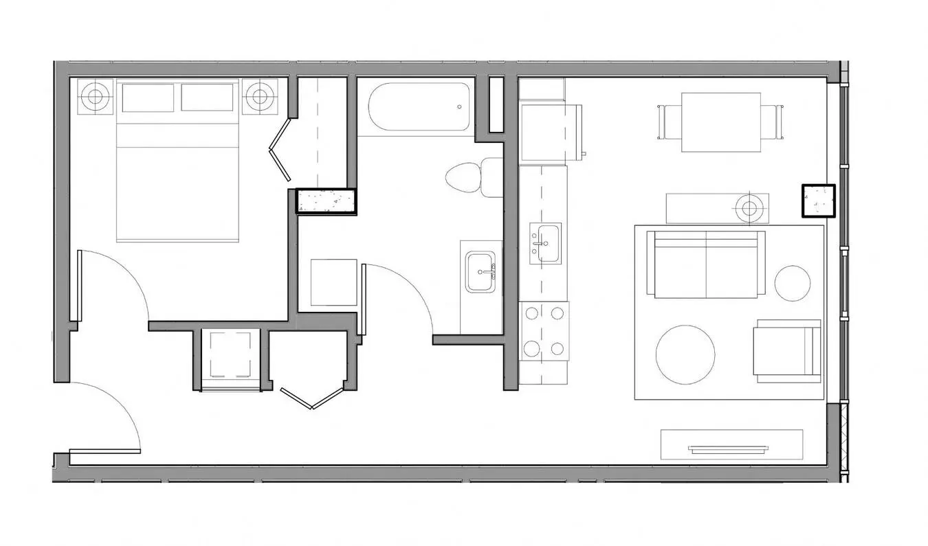 Unit 1101 0705 floor plan