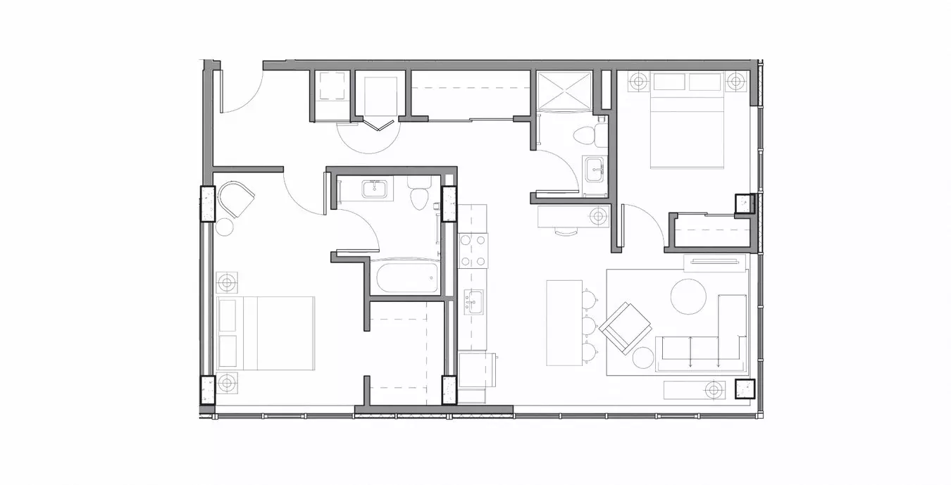 Unit 1023 0227 floor plan