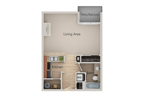 Studio-Revo RC308 floor plan