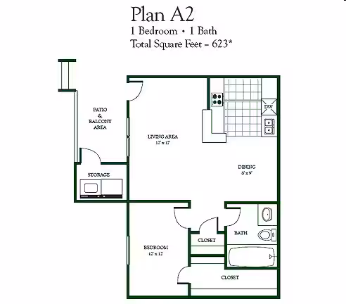 Unit 112 112 floor plan