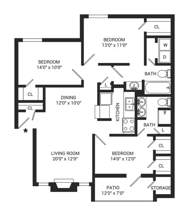 Unit 273 273 floor plan
