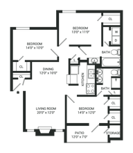 Carter 179 floor plan