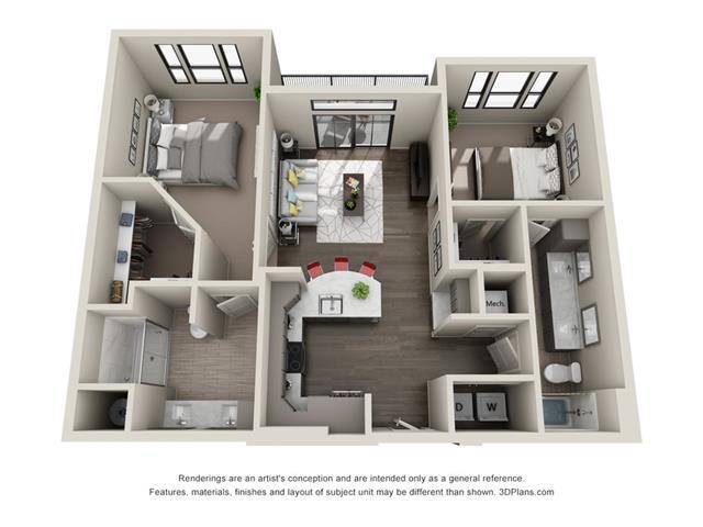 Unit 2-326 2-326 floor plan