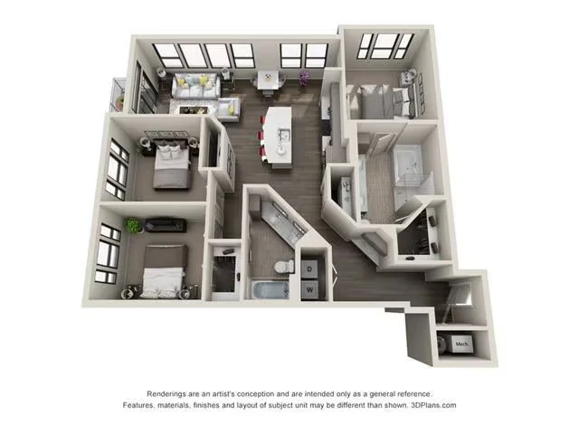 C2 1-129 floor plan