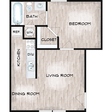 A1 F204 floor plan
