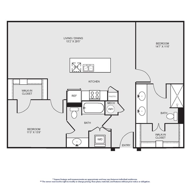 B2 1463 floor plan