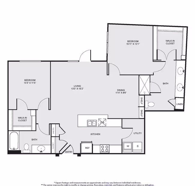 Unit 1439 1439 floor plan