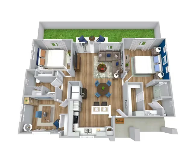 C1 717 floor plan