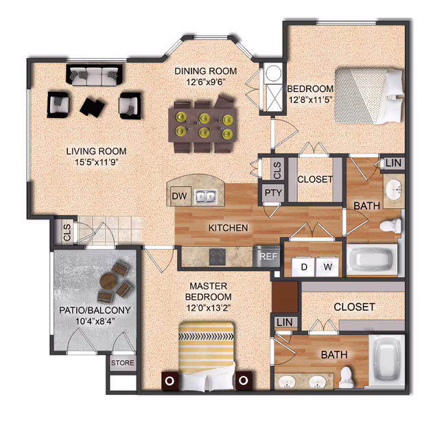B2 537 floor plan