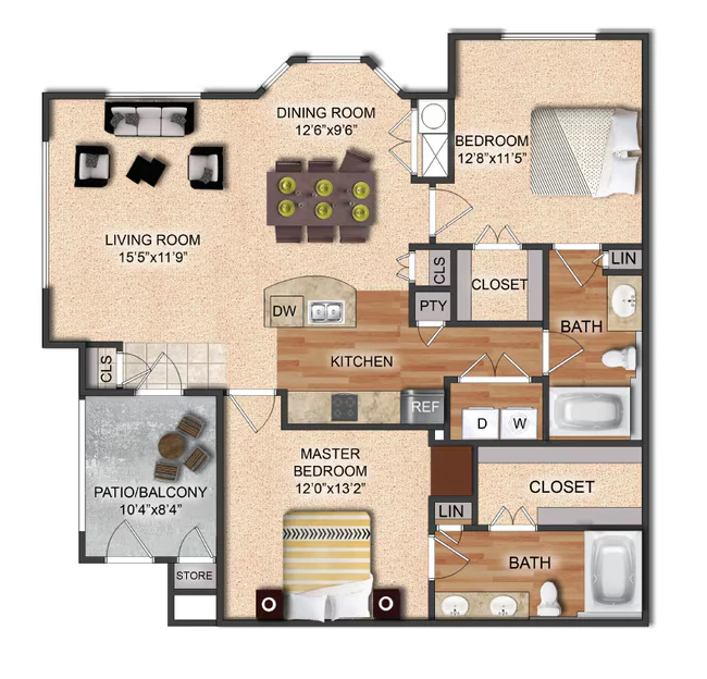 B2 537 floor plan