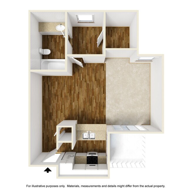 Bonaventure-E1 207B floor plan