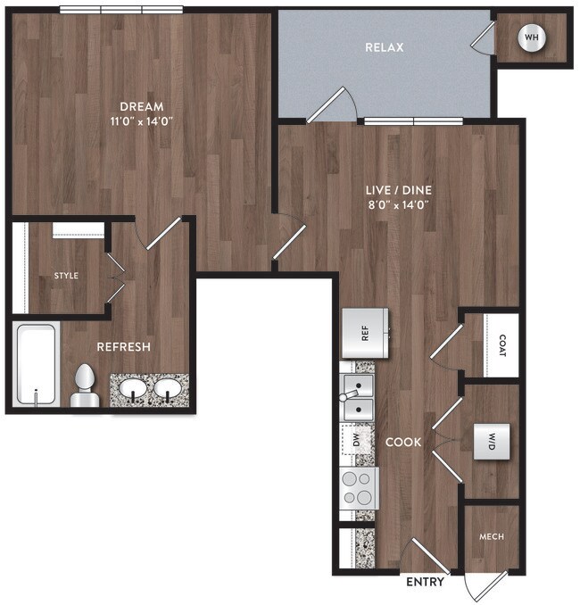 A10 1230 floor plan