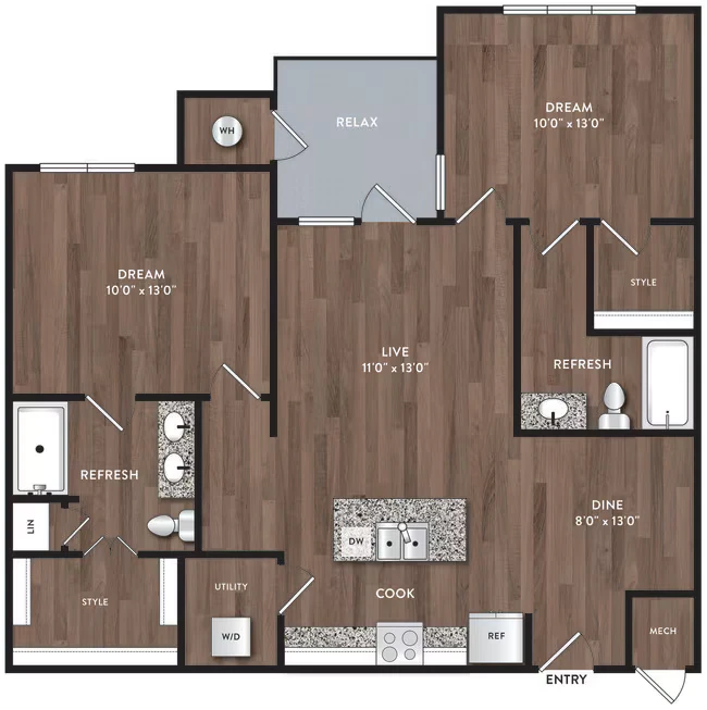 B2 7290 floor plan