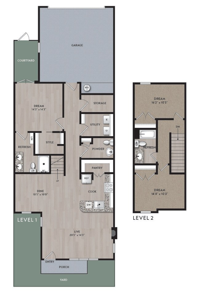 THB 545 floor plan