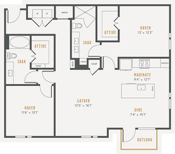B3 1154 floor plan