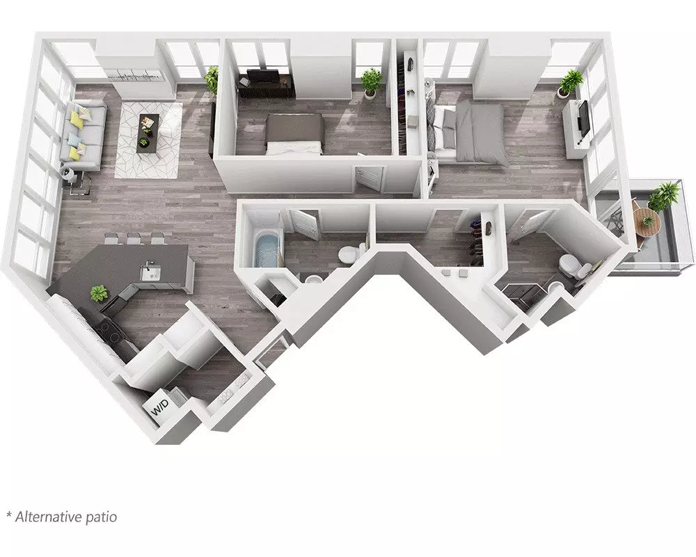 Unit 1303 1303 floor plan