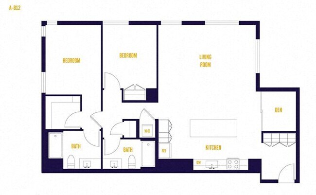 B12 A-216 floor plan