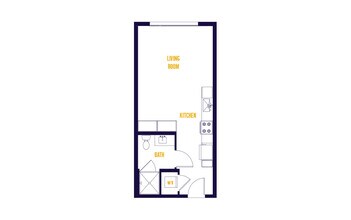 Studio-S2.0 A-907 floor plan