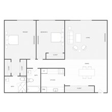 2x2 805-4201 floor plan