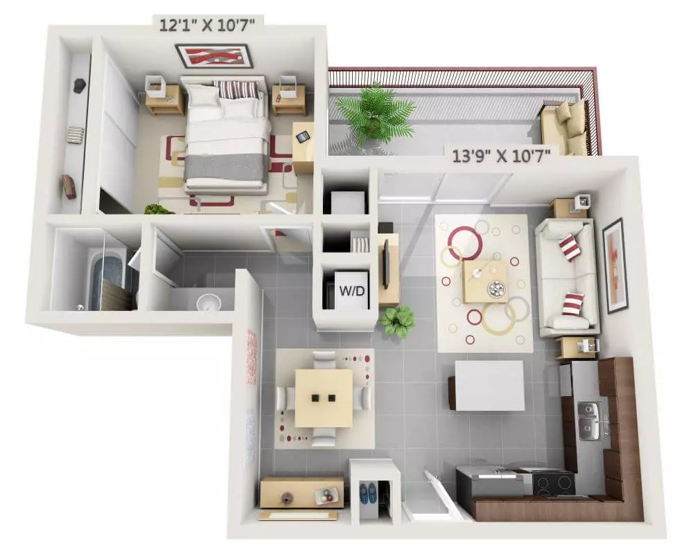 Unit 213 213 floor plan