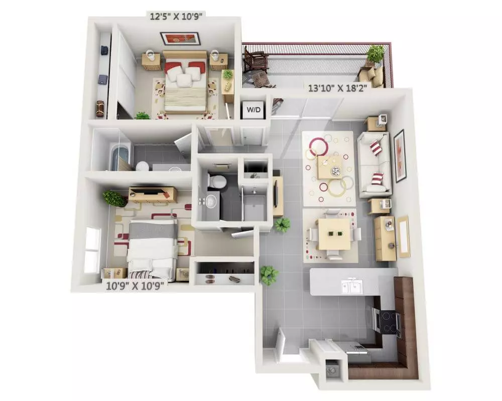 Unit 111 111 floor plan