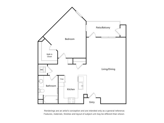 1B 323 floor plan