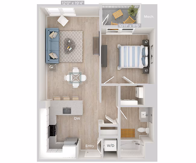 A2U C00-446 floor plan
