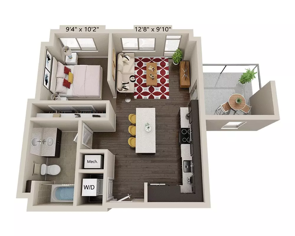 Unit 663 663 floor plan