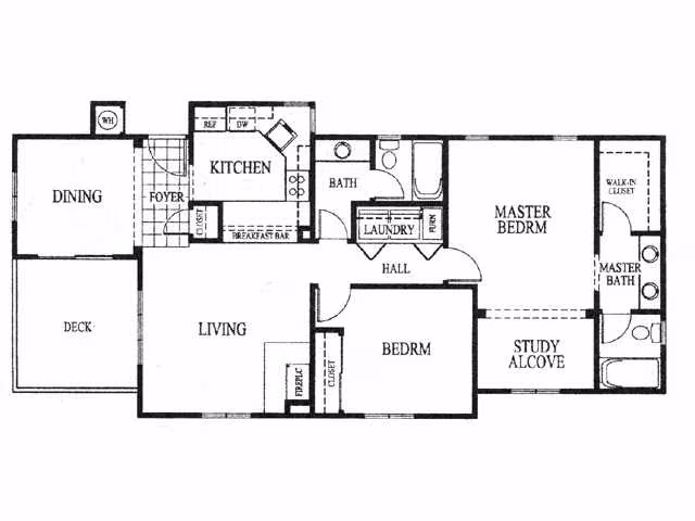 Carriage floor plan