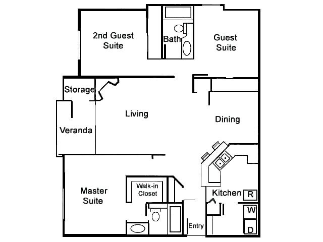 Hawthorne 00R-R305 floor plan