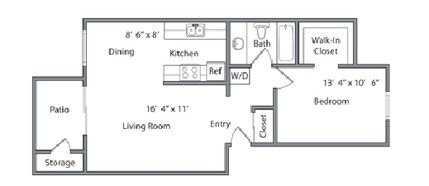1B 502B 502B floor plan