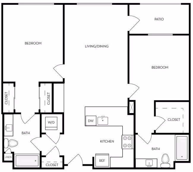 B1 307 floor plan