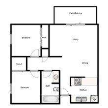 2x1-780 G207 floor plan