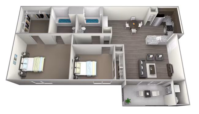 B2C 2735 floor plan